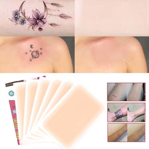 Tattoo Scar Flaw Concealing Tapes Tattoo Acne Cover Up Compression Patch Stick √ - Picture 10 of 18