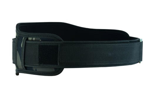 Cinturón de levantamiento de pesas gimnasio entrenamiento soporte de espalda neopreno madera dolor fitness camuflaje - Imagen 18 de 62