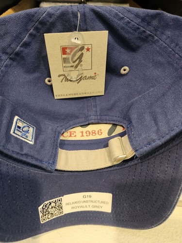 Carman-Ainsworth Cavaliers Embroidered Cotton Twill Unstructured Cap Hat NWT - Picture 3 of 3