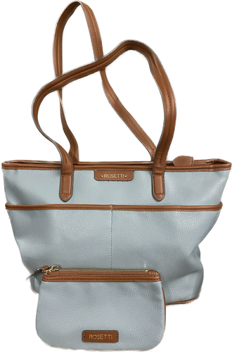 Rosetti Tessa Vegan Leather Textured Tote with matching wallet- Preowned - Picture 1 of 19