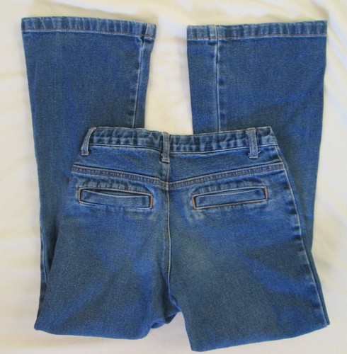 GAP Patch Pocket flare stretch jeans Girl's 10 adjustable waist * Nice - Picture 2 of 2