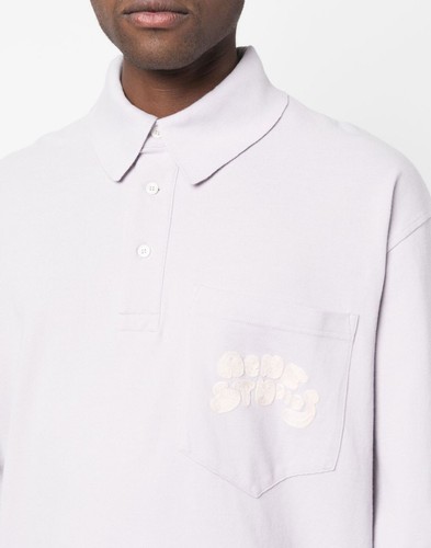 ACNE STUDIOS BUBBLE LOGO OVERSIZE POLOSHIRT POLOSHIRT HERREN BL0326CSS104 - Bild 5 von 5