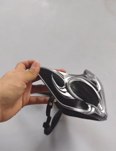 Mortal Kombat Sub-Zero Half-Face Mask Mortal Kombat Cosplay Sub-Zero Cosplay - Video 1 of 1