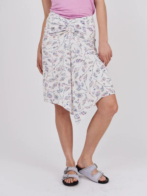 ISABEL MARANT ETOILE スカト Isabel Marant Etoile Diamiani Skirt S 36 Women Casual Ruched