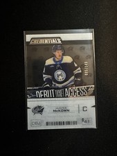 2023-24 UPPER DECK CREDENTIALS HUNTER MCKOWN DEBUT TICKET ACCESS ACETATE /149
