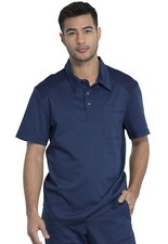 Scrub Cherokee Workwear Revolution Men Polo Shirt WW615 NAV Navy Free Ship