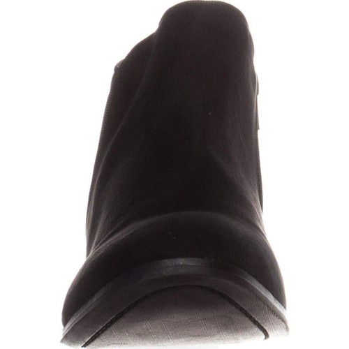 SC35 Wileyy Flat Ankle Boots, Black, 9 W US - Picture 2 of 6
