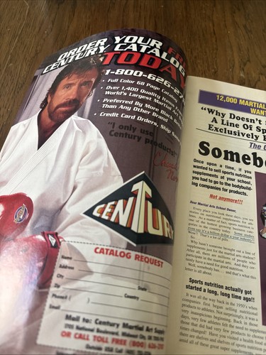 INSIDE KUNG FU MAGAZINE  April 1998 Bruce Lee Cover Brandon Lee Jackie Chan FS - Picture 6 of 18