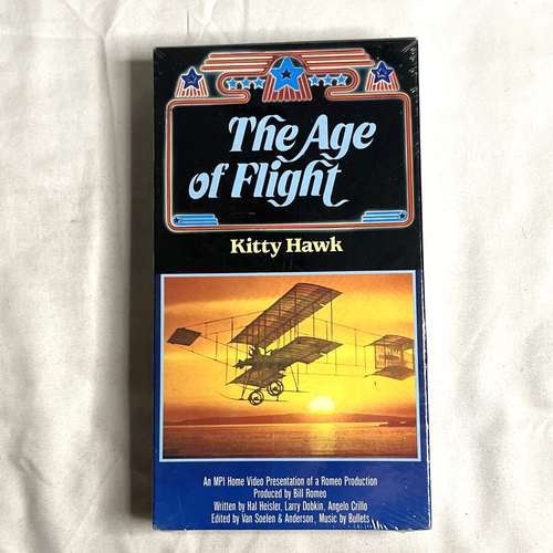 The Age Of Flight VHS Kitty Hawk Aviation History 1990 Sealed