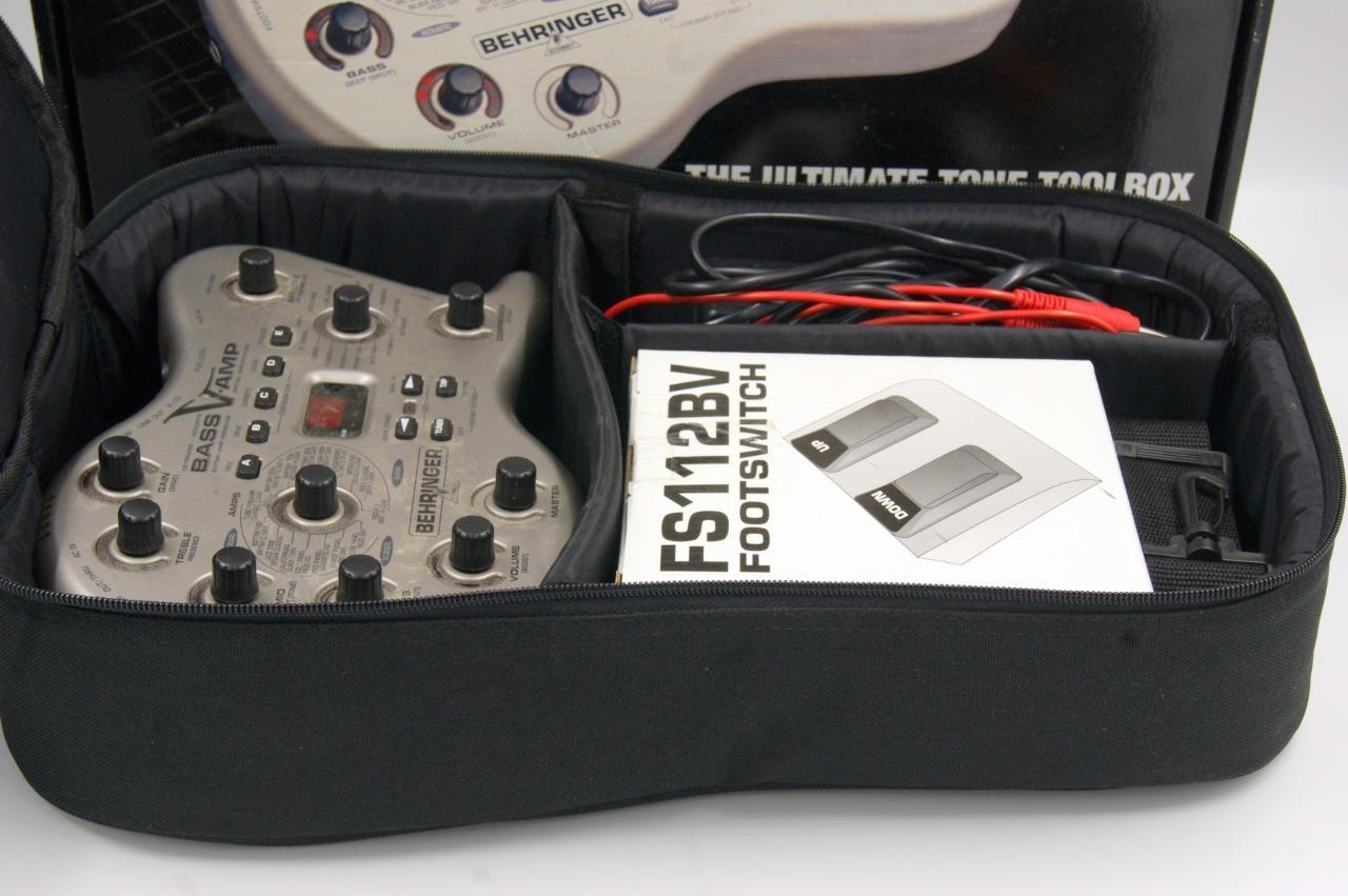 Behringer Behringer Behringer Bass V-Amp Amp Modeler & Multi-Effect Complete 56d660 Behringer Behringer Behringer Bass V-Amp Amp Modeler & Multi-Effect Complete 56d660