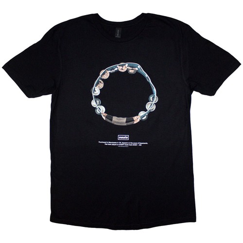 Official Oasis T Shirt Supersonic Tambourine Reunion Tour 2025 New Black - Picture 7 of 32