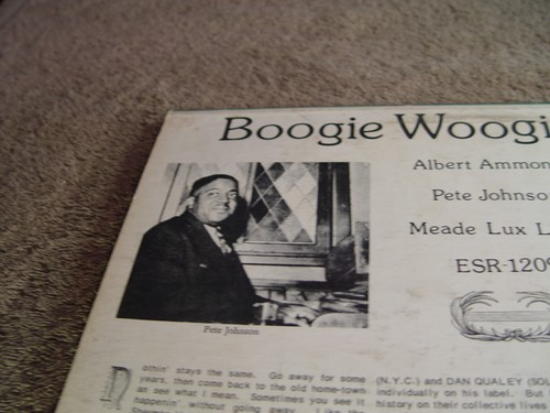 Boogie Woogie Kings Vol 9 ALBERT AMMONS, PETE JOHNSON, MEADE LUX LEWIS LP  - Picture 9 of 18