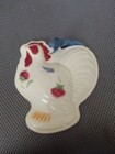 Lenox Poppies Barnyard Collection Rooster Cookie Press Mold Wall Plaque