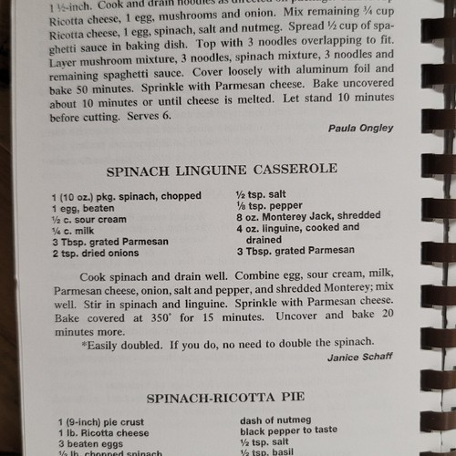 Vtg 1999 Sharing Our Best Cheshire Lutheran Church Members Cookbook Collection  - Bild 7 von 10