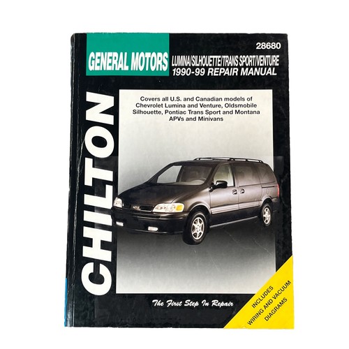 Chilton General Motors Lumina/Silhouette/Trans Sport/Venture 1990-99 #28680 - Picture 1 of 8