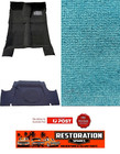 <!--F#f_0-->HOLDEN HD HR SEDAN MOULDED TURQUOISE PLUSH FRONT REAR & BOOT CARPET KIT<!--F/-->