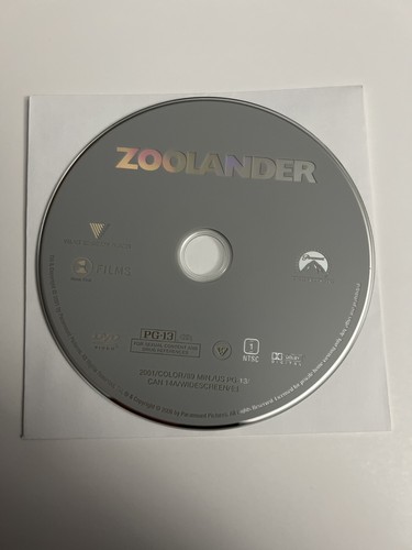 Zoolander (2001) - DVD -  Very Good - Various-Various - 1 - PG-13 Disk Only - Bild 5 von 6