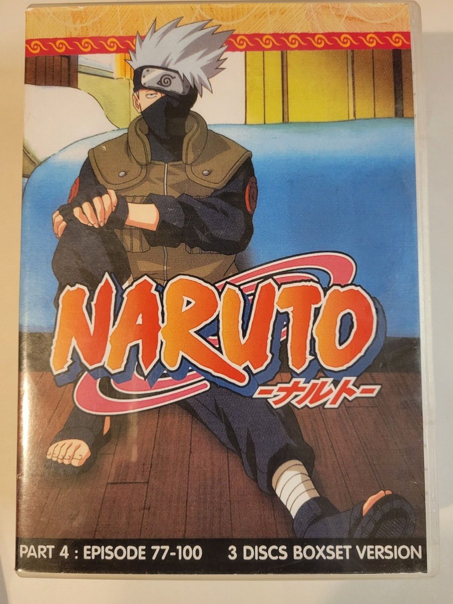 Naruto Series DVD Parts 1,2,3,4,6,7 Japanese Language with Naruto Series DVD Parts 1,2,3,4,6,7 Japanese Language with
