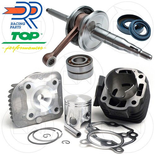KIT 70cc GRUPPO TERMICO CILINDRO d.47 DR + ALBERO TOP PER YAMAHA JOG 50 - Picture 1 of 4