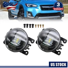 Nakkaa NEW LED Fog Lights For 2014-2020 Subaru Forester XV Crosstrek Bumper Lamp