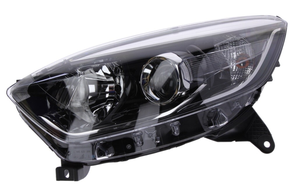 Phare avant gauche pour Renault Captur 1 2013-2017 optique chrome H1