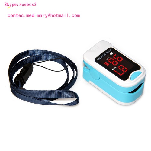 Fingertip Pulse Oximeter Blood Oxygen Saturation Monitor  Rope CONTEC USA - Picture 1 of 7