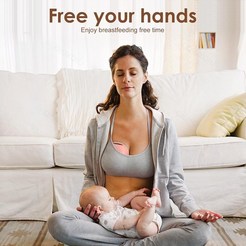 QIUXQIU Wearable Breast Pump with LED Display - Picture 3 of 7