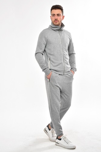 All Saints Mens Zip Thru Funnel Neck Designer Cardigan Sweatshirt Sweater Jacket - Picture 3 of 10