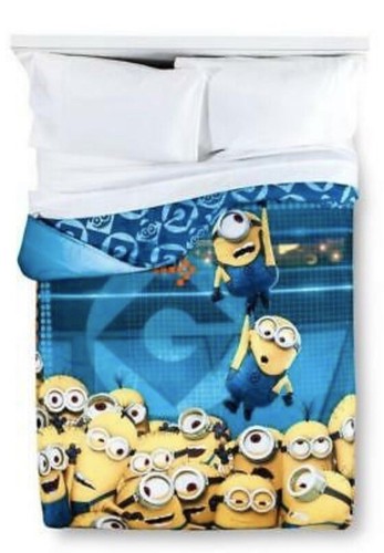Minions Twin 5 PCS Bedding Set-NEW With Tags - Picture 2 of 5