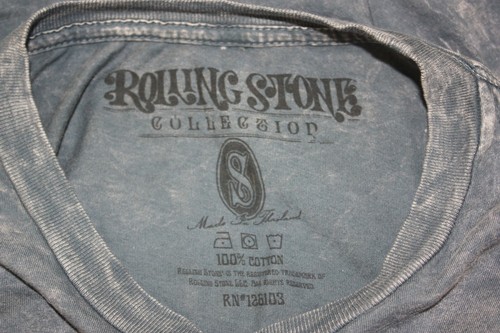 Rolling Stone Shirt Adult Small Gray Retro 1967 San Francisco California NEW - Picture 11 of 11