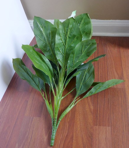 Artificial Palm Plants 20" White Flower Bush Tree Home Garden Landscape - Picture 3 of 5