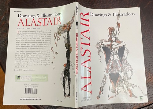 ALASTAIR: DRAWINGS & ILLUSTRATIONS - DECADENT ILLUSTRATOR ART NOUVEAU MODERNISM - Imagen 2 de 9