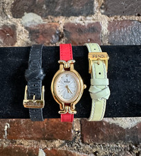 Vintage Fendi 640L Chameleon Watch with Interchangeble Leather Straps