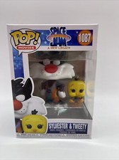 Funko Pop Películas Space Jam Un Nuevo Legado SYLVESTER & TWEETY 1087 Figura Vinilo NUEVO