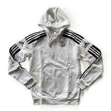 adidas Squadra 21 Fleece Hoody Hoodie Sweatshirt Pullover Sweater Weiß | S