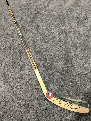 ADAM HENRIQUE Anaheim Ducks SIGNED Autographed Hockey Stick COA - Picture 1 of 2