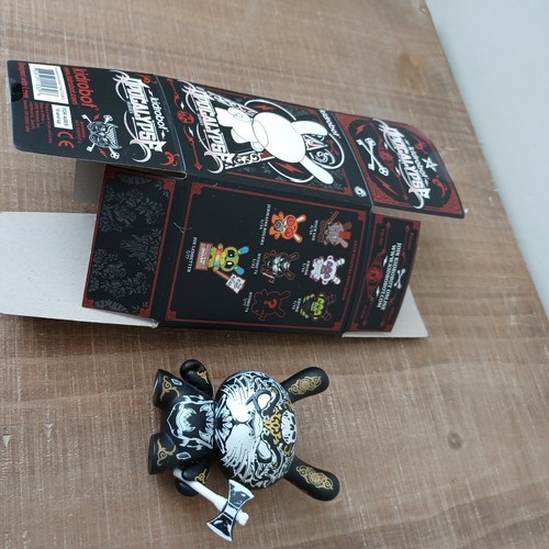 Kidrobot APOCALYPSE Dunny HYDRO 74 GOLD Chase 3" Vinyl Figure 2012 Flat Box - Picture 7 of 7