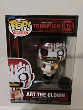 Funko Pop! Vinyl Terrifier Art the Clown Hot Topic SE Exclusive #1672 Scare Fair