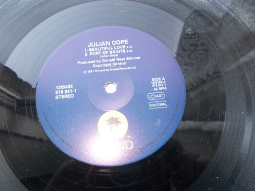 Beautiful Love EP  Julian Cope   12IS483  1991 Original Vinyl - Picture 5 of 5
