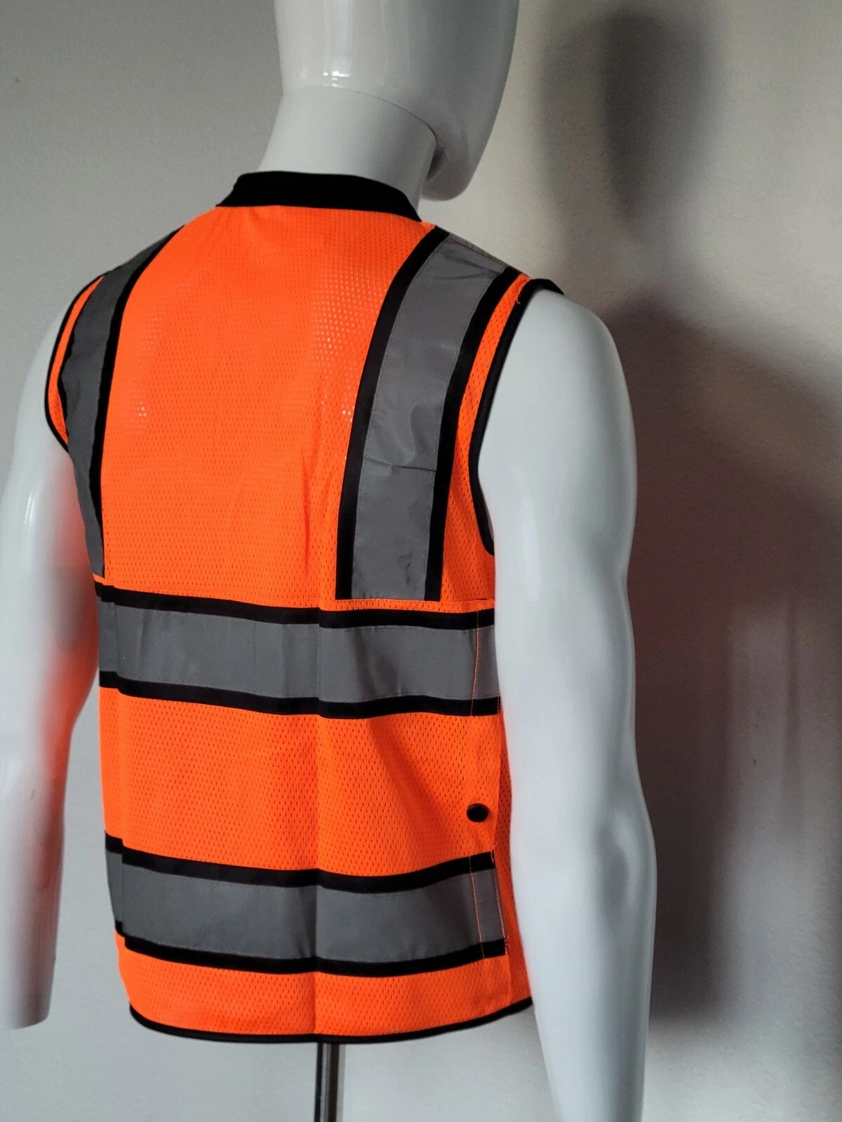 FX Heavy Duty Surveyors Safety Vest with Zipper, Large Plan Pocket image 8
