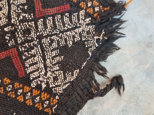 Vintage Moroccan Zemmour rug 242 x 118 cm - Picture 6 of 12