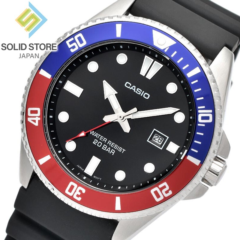Casio MDV-107-1A3JF Men's Diver's Watch | eBay