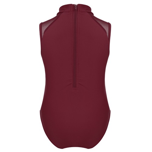 Girls Ballet Dance Leotard Gymnastics Bodysuit Turtleneck Dancewear Costume - Picture 62 of 64