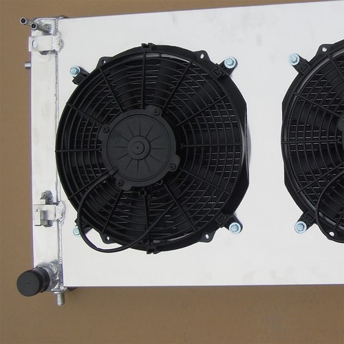 3 Rows Radiator With Shroud Fan Fit 99-02 Holden Commodore VT VX HSV Aluminum MT - Picture 4 of 6