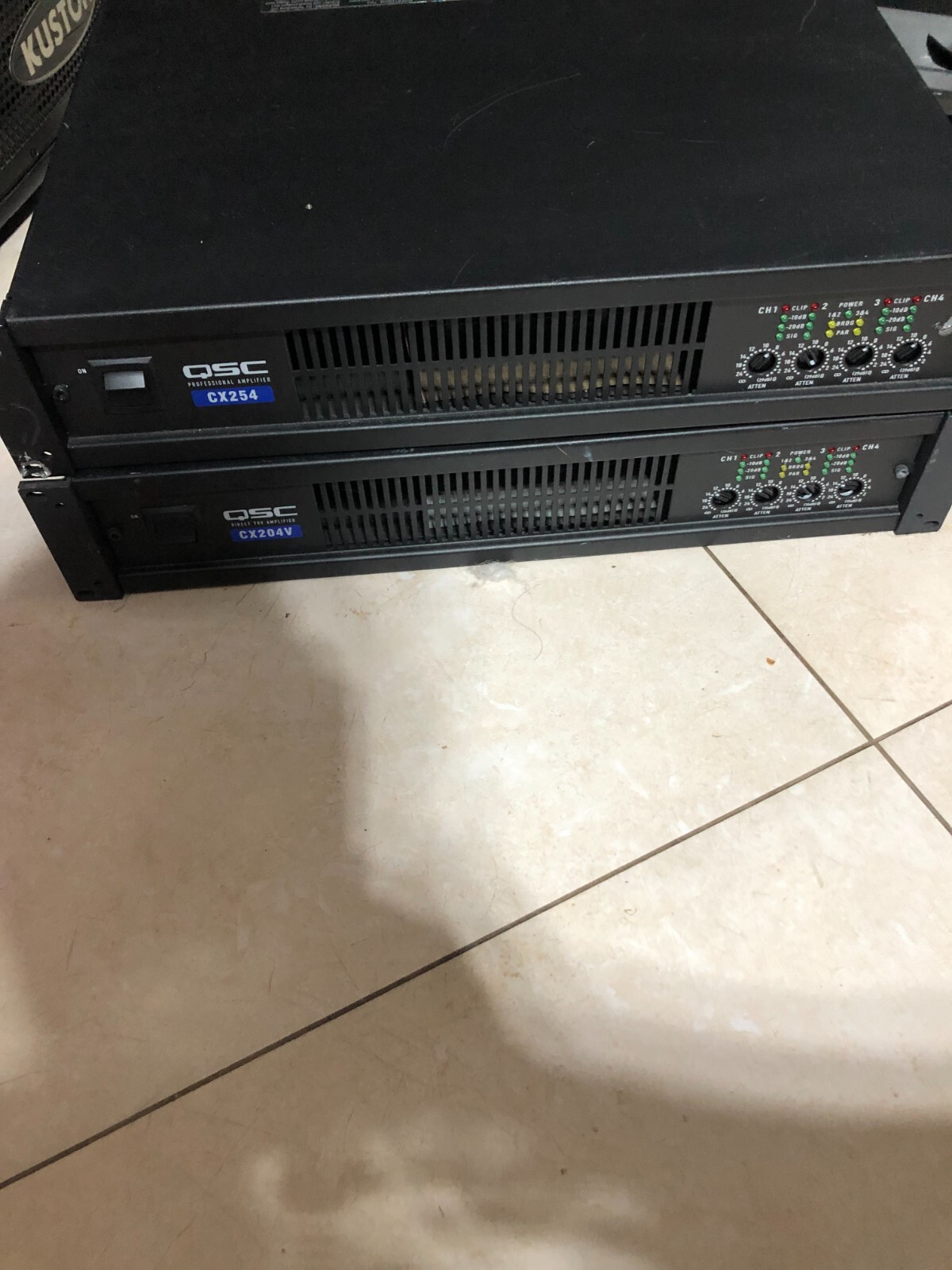 QSC CX254Channel Professional Power Amplifier eBay