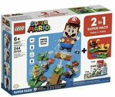 2 in 1 LEGO Super Mario Starter Expansion Set Super Pack Adventures 71360- 71393