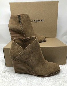 lucky brand yakeena wedge bootie