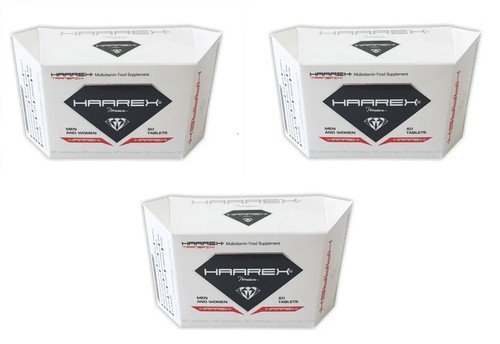 3 LOT Haarex Anti Hair Loss Multivitamin Tablet (3x60 Tablets) EXP: 2027 - 第 1/2 張圖片
