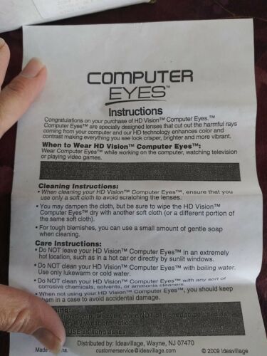 HD Computer Eyes Glasses Electromagnetic Waves Reduction Glasses - Picture 2 of 3