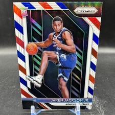 JAREN JACKSON JR Rookie Red, White, & Blue Prizm 2018-19 Panini Prizm RC #66 D3